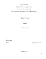 Отчёт по практике 'Vērošanās prakses atskaite sākumskolā, MT 3.klase', 1.