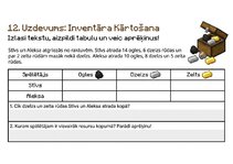 Презентация 'Matemātika ar Minecraft varoņiem: zināšanu pārbaudes uzdevumi 1.–2. klasei', 13.