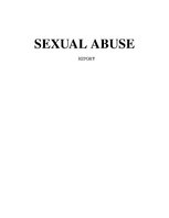 Реферат 'Sexual Abuse', 1.