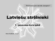 Презентация 'Latviešu strēlnieku bataljoni', 1.
