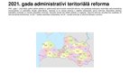 Презентация 'Latvijas administratīvi teritoriālais iedalījums', 8.
