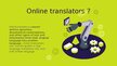 Презентация 'Comparison of texts in different translators', 2.