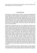 Реферат 'Sociālā tīkla "Facebook" izveide un popularitāte', 6.