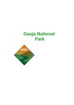 Реферат 'Gauja National Park', 1.