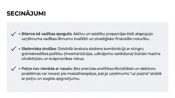 Презентация 'Aktīvi, saistības un pašu kapitāls', 12.