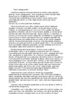 Эссе '“Mans nabaga pirāts” morāles, vainas un atdzimšanas analīze', 1.