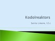 Презентация 'Kodolreaktori', 1.