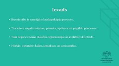 Презентация 'Būvdarbu procesi un operācijas', 3.