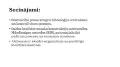 Презентация 'Būvdarbu procesi un operācijas', 21.