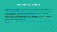 Презентация 'Būvdarbu procesi un operācijas', 22.