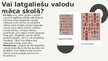 Презентация 'Latgaliešu valoda un dialekts', 11.