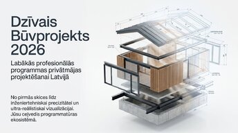 Презентация 'Labākās profesionālās programmas privātmājas projektēšanai Latvijā', 1.
