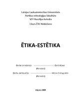 Эссе 'E.Munka glezna "Kliedziens"', 1.