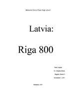 Реферат 'Riga 800', 1.