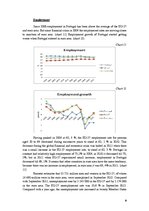 Реферат 'Comparative Analysis of Employment and GDP in Latvia and Portugal', 9.