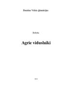 Реферат 'Agrie viduslaiki', 1.