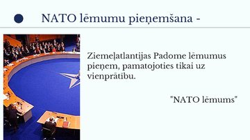 Презентация 'NATO - Ziemeļatlantijas Līguma organizācija', 6.