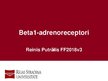 Презентация 'Beta-1 adrenoreceptori', 1.