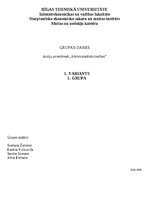 Образец документа 'Grupas darbs studiju priekšmetā „Administratīvās tiesības”', 1.