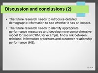 Презентация 'Modelling CRM in a Social Media Age', 13.