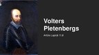 Презентация 'Valtera Pletenberga ietekme Livonijas vēsturē', 1.