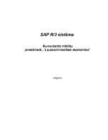 Реферат 'SAP R/3 sistēma', 1.