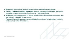 Презентация 'Molekulārie motori, to pielietojuma iespējas medicīnā', 16.