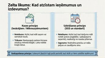 Презентация 'Ieņēmumi un izdevumi: atzīšana un uzskaite', 3.