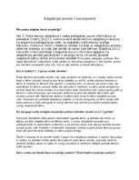 Конспект 'Adaptācijas process bērnam uzsākot gaitas pirmsskolas izglītības iestādē', 2.