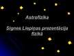 Презентация 'Astrofizika', 1.