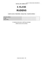 Образец документа 'Rudens darba lapu komplekts', 1.
