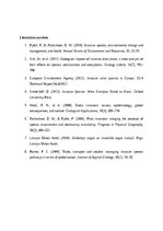 Эссе 'Invazīvie augi un to ietekme uz ekosistēmām un cilvēku dzīvi', 7.