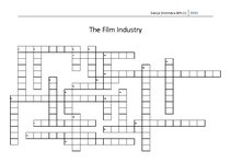 Конспект 'The Film Industry. Crossword', 4.
