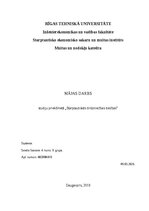 Образец документа 'Starptautiskās tirdzniecības tiesības', 1.