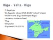 Презентация 'Romantic Tour "Riga - Yalta - Riga"', 4.