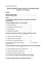 Конспект 'Ilgtermiņa ieguldījumu uzskaite, kontrole un to izmantošanas analīze uzņēmumā “A', 1.
