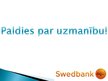 Реферат 'AS "Swedbank" darbības analīze', 26.