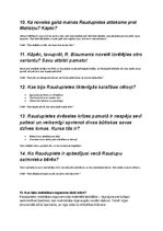 Конспект 'Pilna un detalizēta analīze par Rūdolfa Blaumaņa noveli "Raudupiete"', 3.