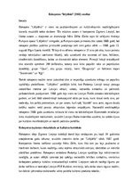Реферат 'Rokoperas “lāčplēsis” (1988) analīze', 1.