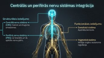 Презентация 'Nervu sistēmas strukturāli funkcionālā organizācija: varolija tilts', 2.
