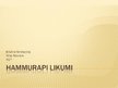 Презентация 'Hammurapi likumi', 1.