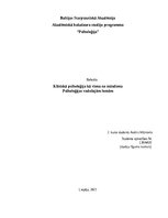 Реферат 'Klīniskā psiholoģija kā viena no mūsdienu  Psiholoģijas vadošajām lomām', 1.