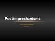 Презентация 'Postimpresionisms', 1.