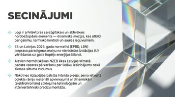 Презентация 'Logi un stiklojums kā energoefektīvas projektēšanas epicentrs', 10.