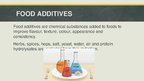 Презентация 'Food Additives', 10.