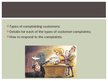 Презентация 'Types of Complaining Customers', 2.