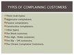 Презентация 'Types of Complaining Customers', 3.