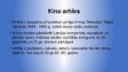 Презентация 'Kino vēsture', 23.