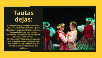 Презентация 'Tautas dejas', 2.