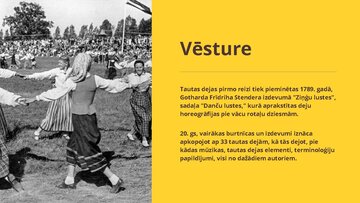 Презентация 'Tautas dejas', 3.